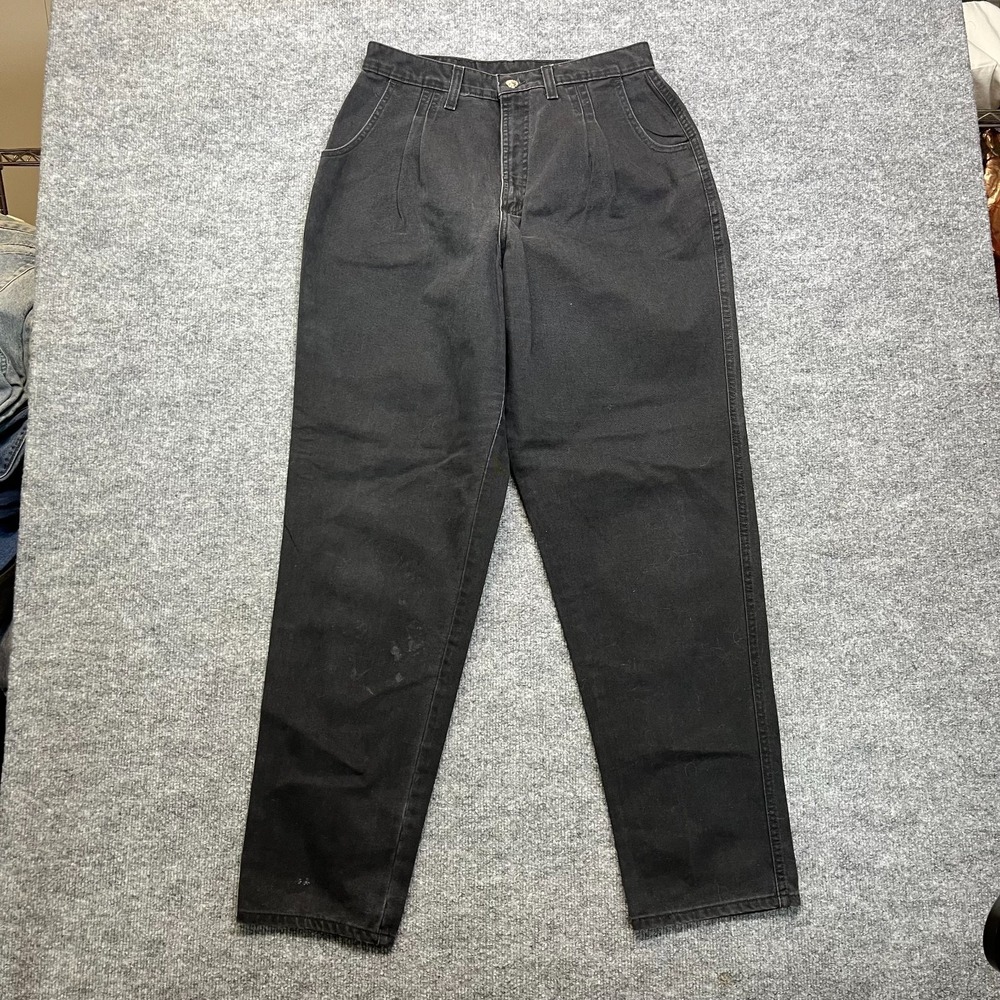 Rockies by Miller International Tapered Jeans Womens 15/16 Black Denim - 29X32.5